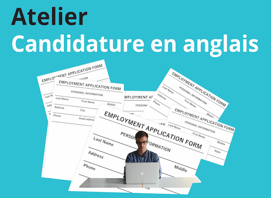 Atelier candidature en anglais 1