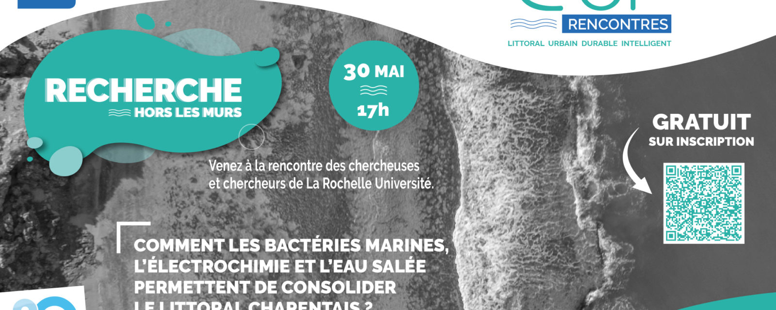 Comment les bactéries marines, de l'électrochimie et de l'eau de mer peuvent aider à consolider le littoral charentais ? 1