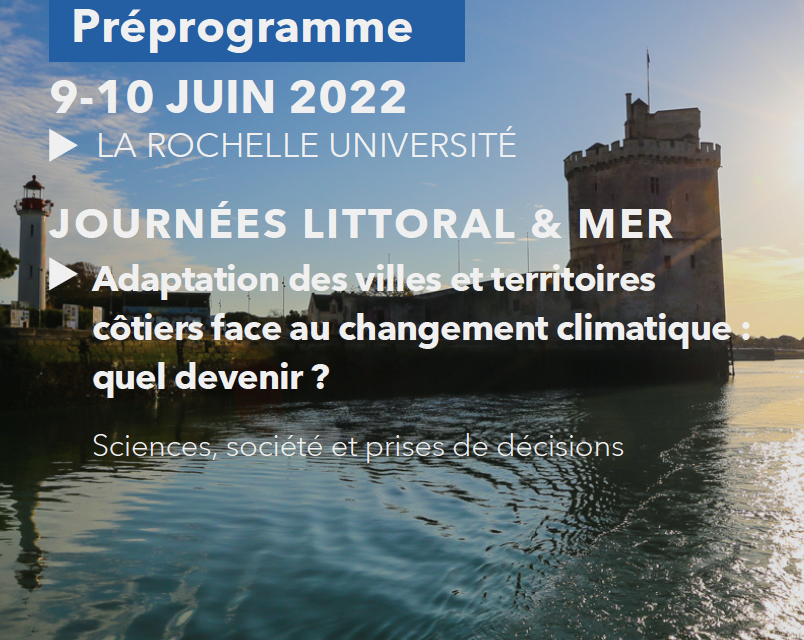 Affiche journées littoral et mer