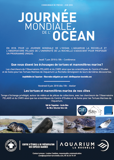 Affiche Journée mondiale de l'Océan 2018